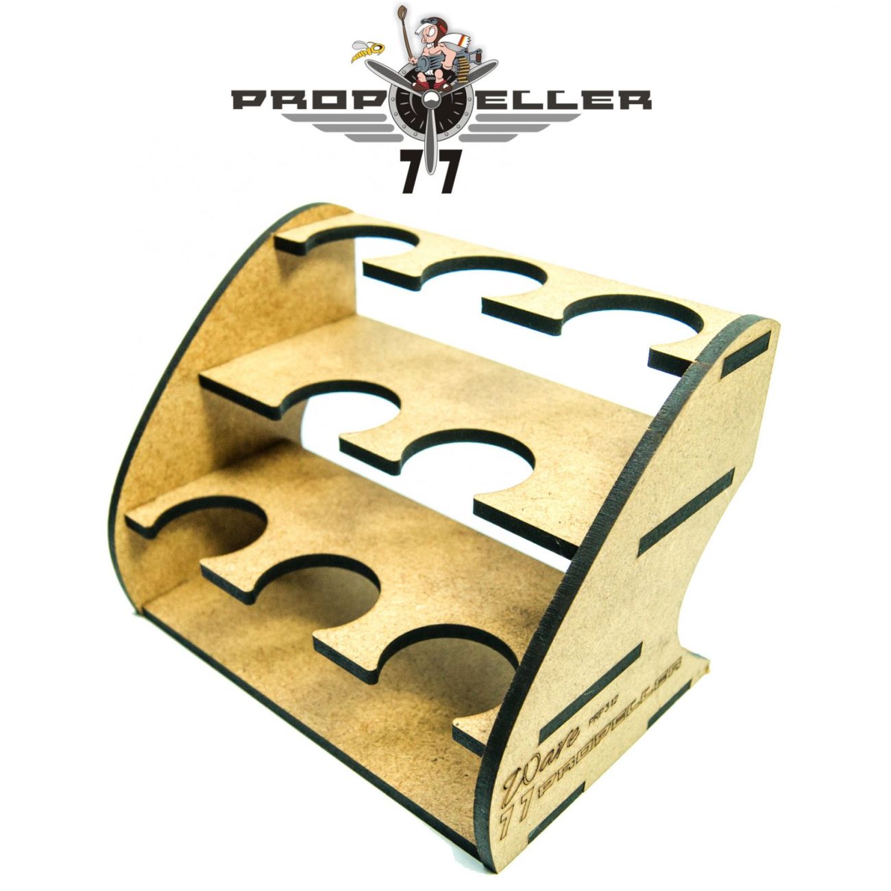 “WAVE” KIT – mini PAINT STAND – CAPACITY 8 BOTTLES