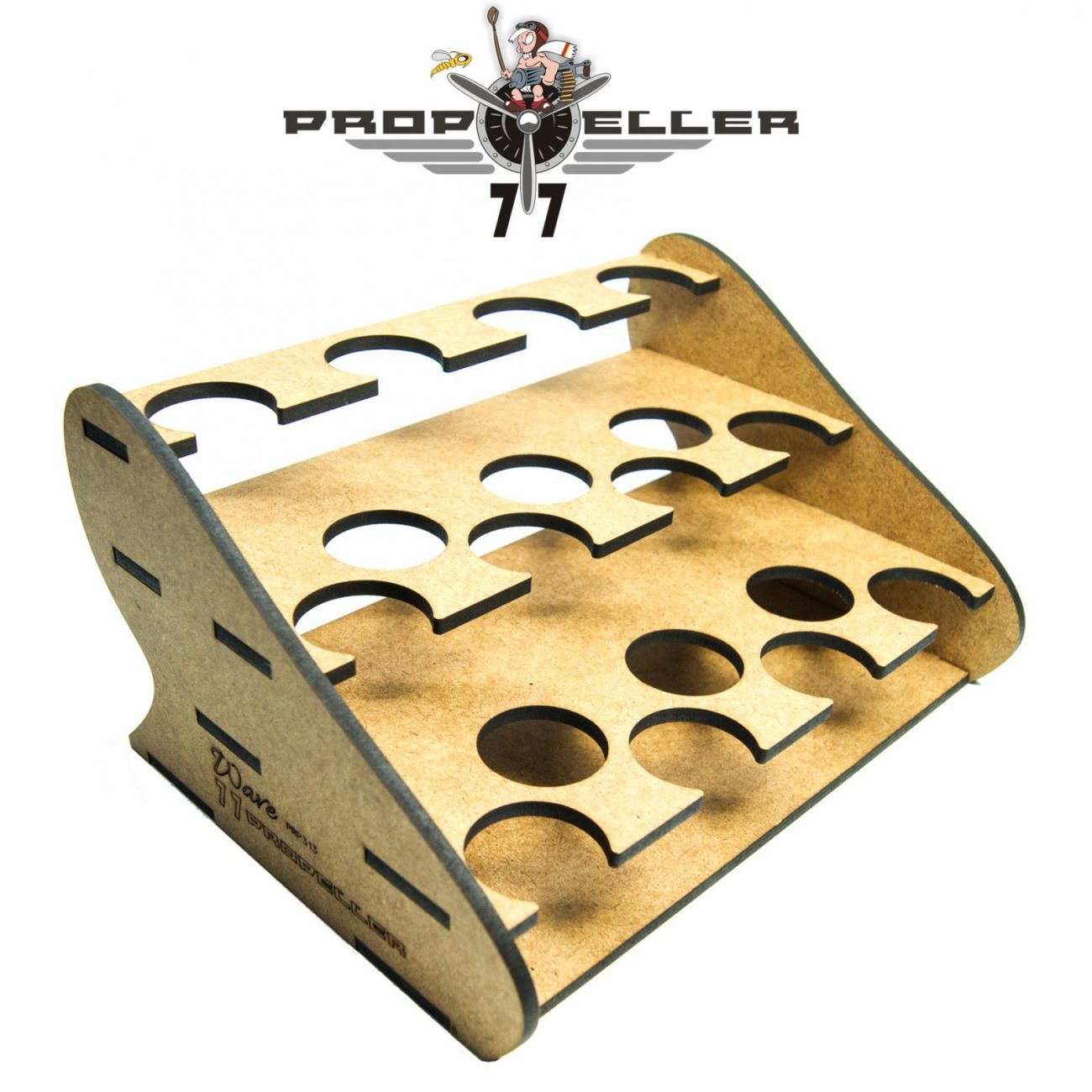 “WAVE” KIT – THE middle PAINT STAND – CAPACITY 18 BOTTLES