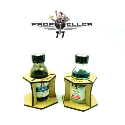 “WAVE´” KIT – THE PAINT STAND – 2 PIECES IN A PACKAGE – Alclad and MRP Paint