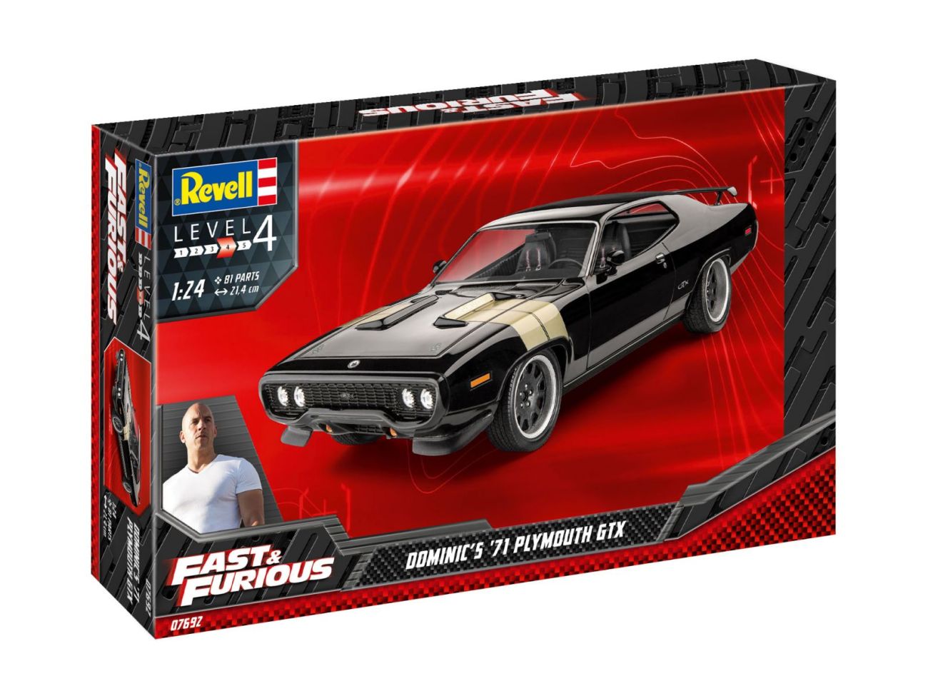 1:25 Dominics 1971 Plymouth GTX Fast and Furious