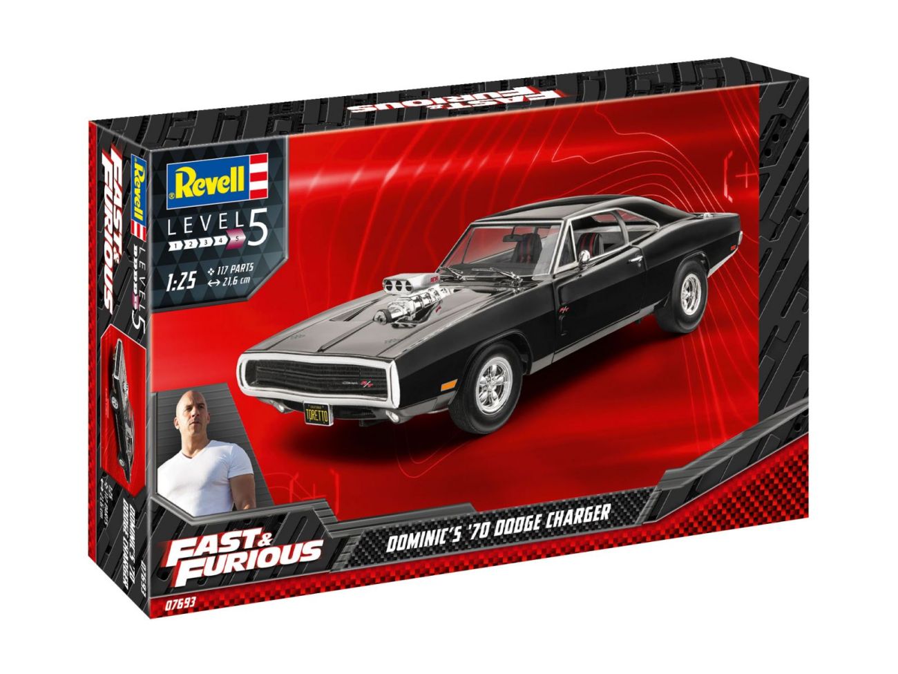 1:25 Dominics 1970 Dodge Charger Fast and Furious