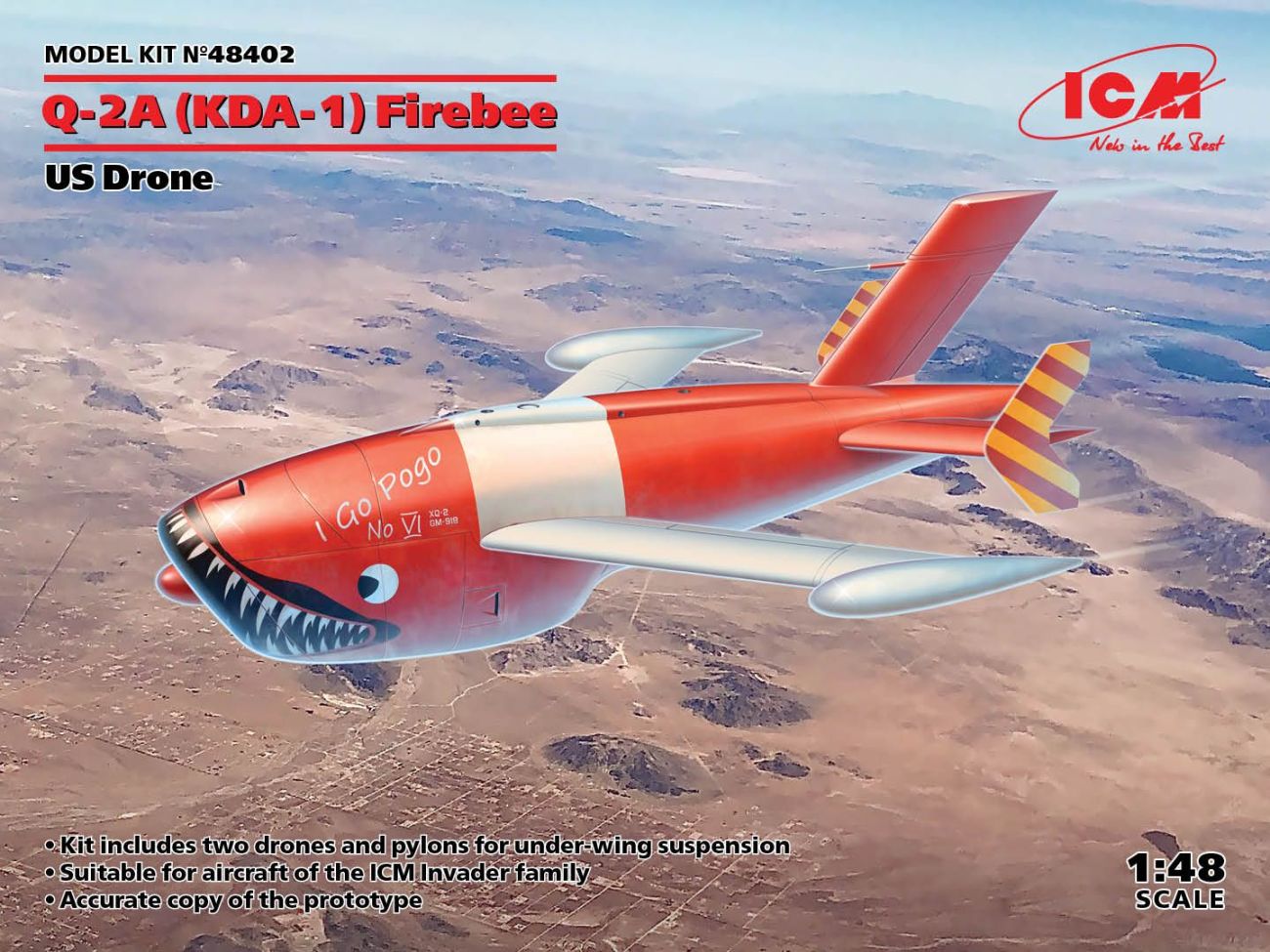 1:48 KDA-1(Q-2A) Firebee US Drone