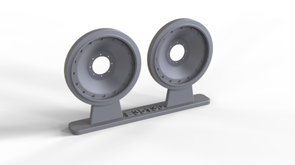 1:35 PANTHER D SPARE WHEELS, 2 PCS