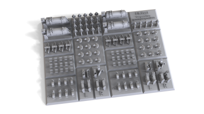 1:35 DETAIL SET FOR PZ. III H-L, N REWORKED FROM L, FOR 4 VEHICLES