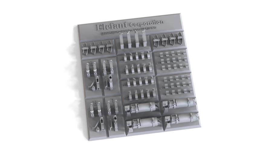 1:35 DETAIL SET FOR STUG. III F/8-G, FOR 4 VEHICLES