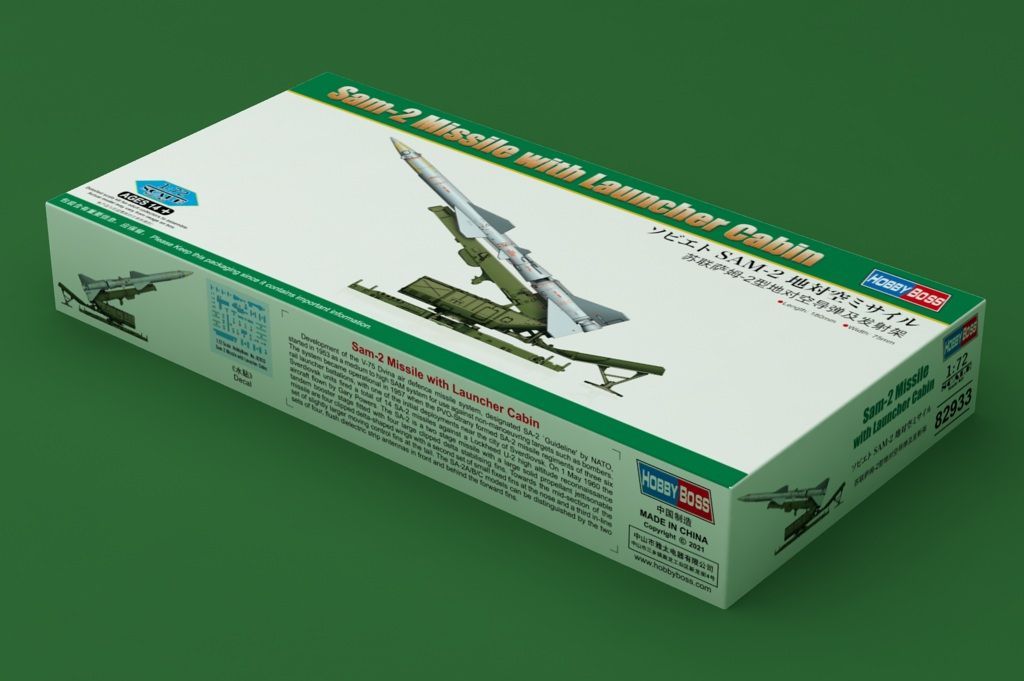 1:72 Sam-2 Missile with Launcher Cabin
