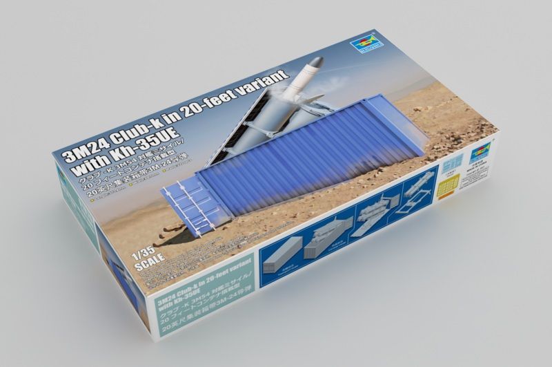 1:35 3M24 Club-k in 20-feet variant with Kh-35UE