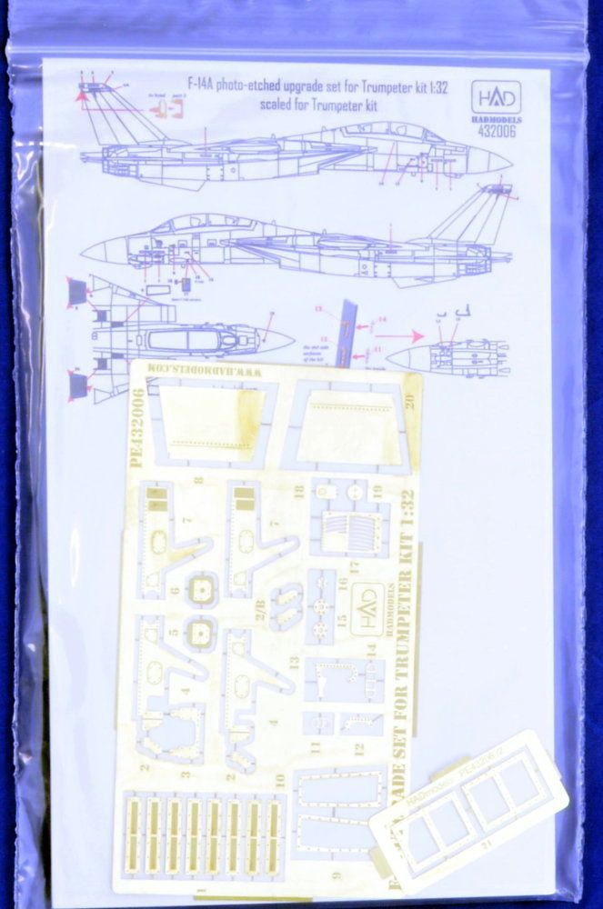 1:32 F-14A Upgrade PE set