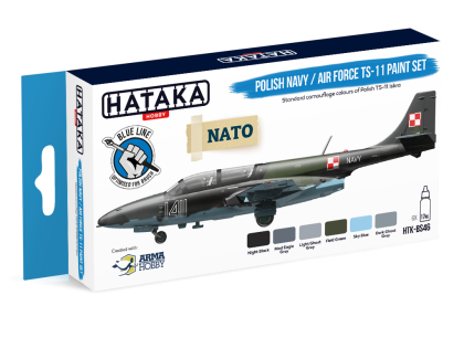 Polish Navy / Air Force TS-11 Paint Set