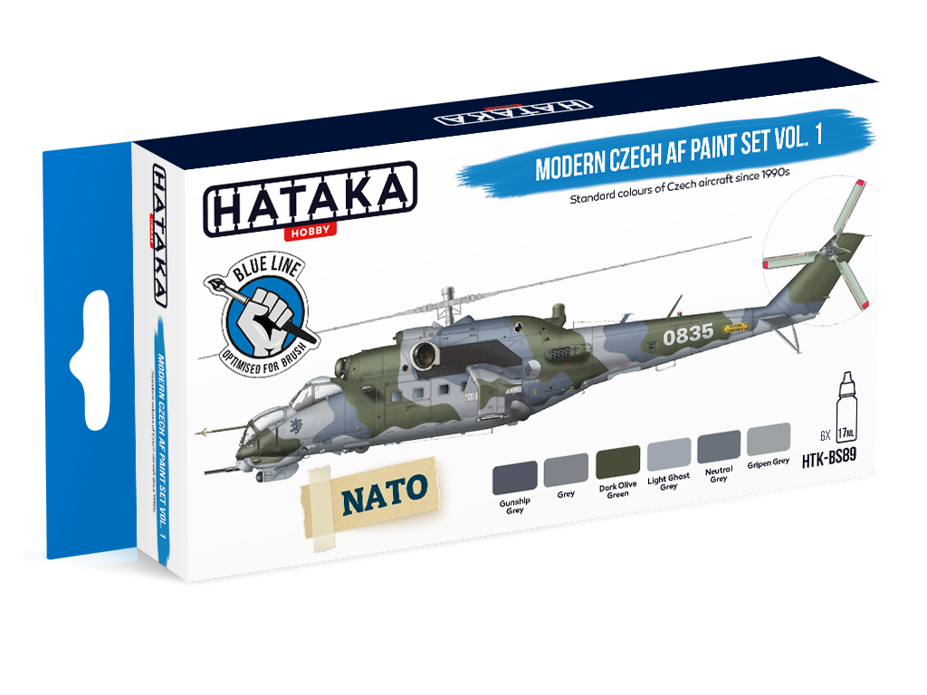 Modern Czech AF Paint Set