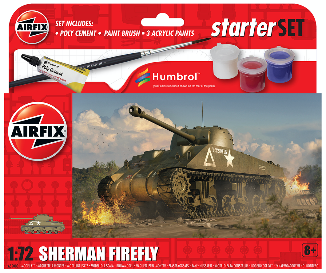 1:72 Starter Set Sherman Firefly