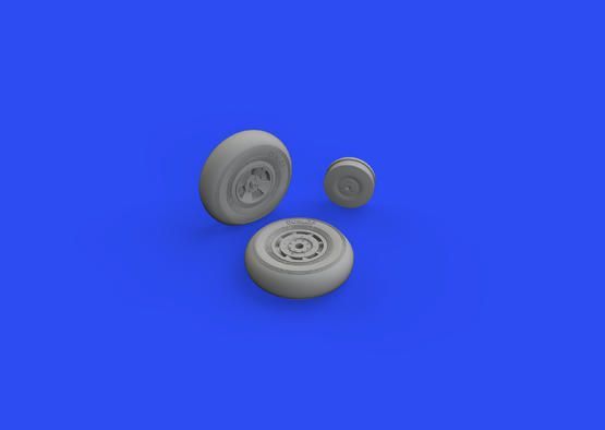1:48 Hawker Tempest Mk.II wheels