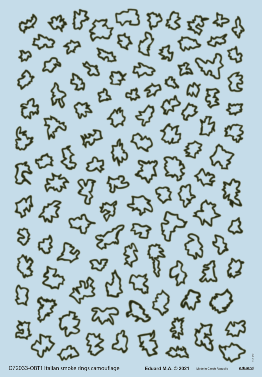 1:72 Italian smoke rings camouflage