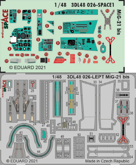 1:48 Mikoyan MiG-21bis SPACE