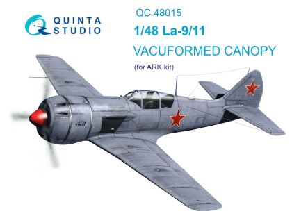 1:48 La-9/11 vacuformed canopy (for ARK kit)
