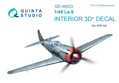1:48 La-9 interior 3D decals (for ARK kit)