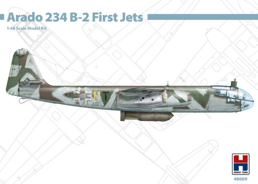 1:48 Arado 234 B-2 First Jets