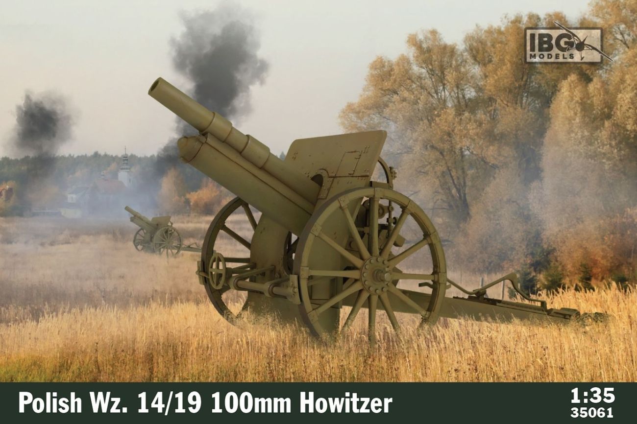 1:35 Polish Wz. 14/19 100mm Howitzer