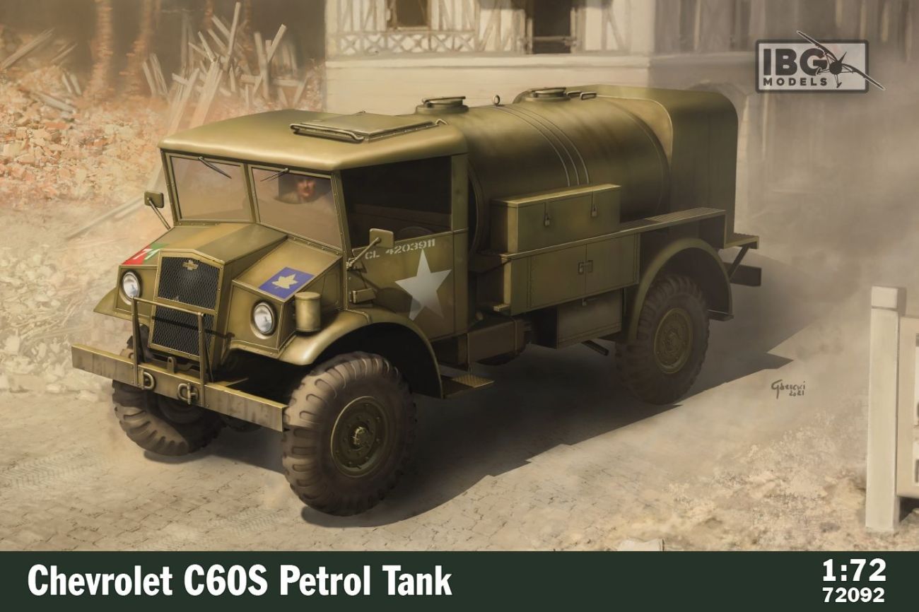 1:72 Chevrolet C60S Petrol Tank