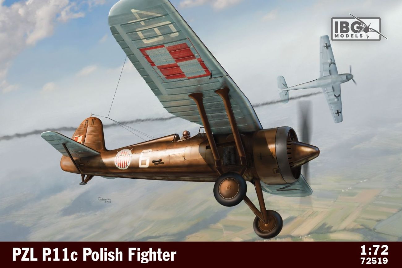 1:72 PZL P.11c Polish Fighter