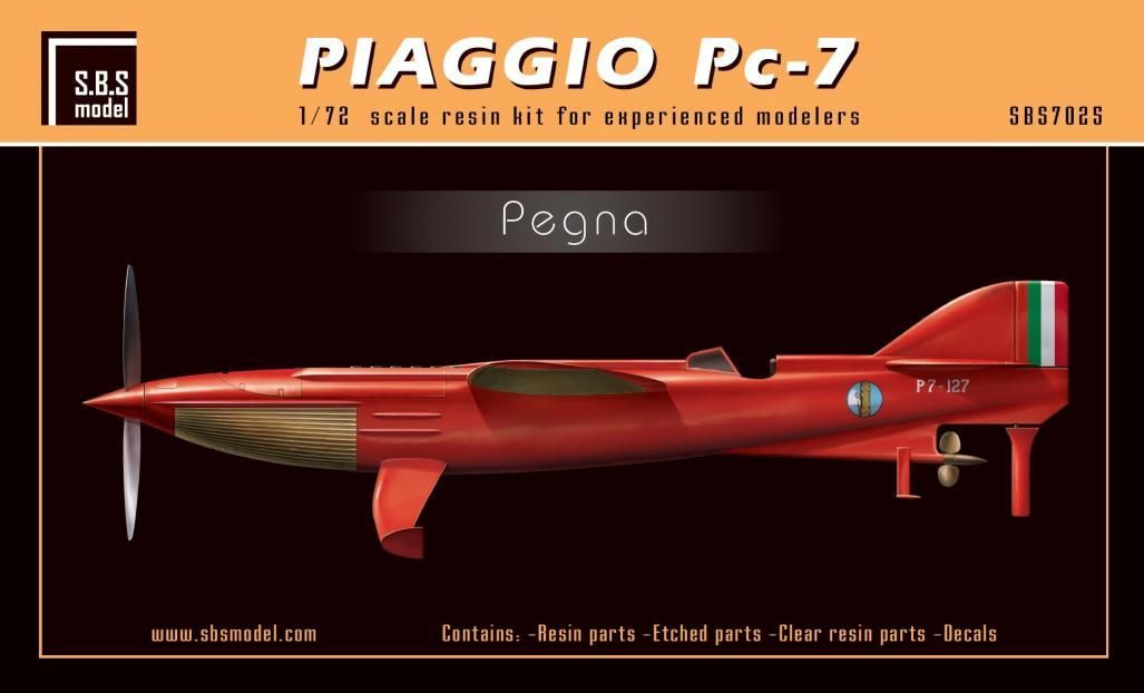 1:72 Piaggio PC 7 Pegna