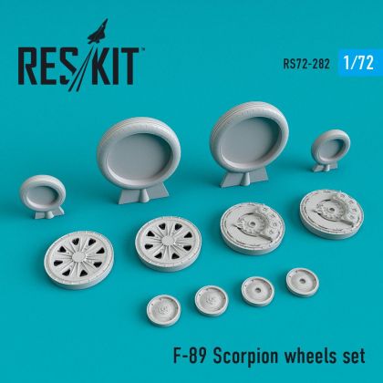 1:72 Northrop F-89 Scorpion wheels set