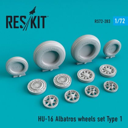 1:72 Grumman HU-16B Albatros wheels set Type 1