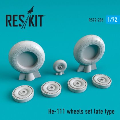 1:72 Heinkel He-111 wheels set late type