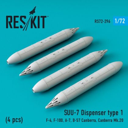 1:72 SUU-7 Dispenser type 1 (4 pcs)