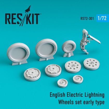 1:72 BAC/EE Lightning Wheels set early type
