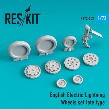 1:72 BAC/EE Lightning Wheels set late type