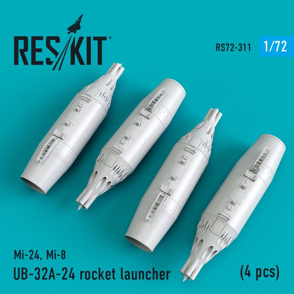 1:72 UB-32A-24 rocket launcher (4 pcs)