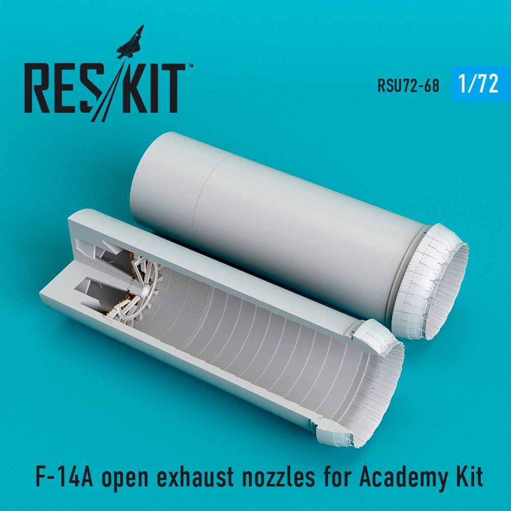 1:72 Grumman F-14A Tomcat open exhaust nozzles