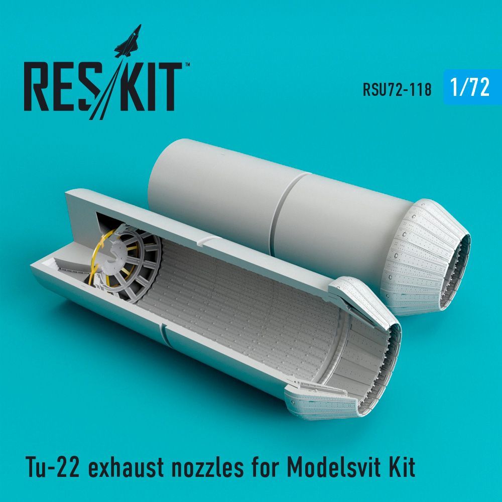 1:72 Tupolev Tu-22 exhaust nozzles
