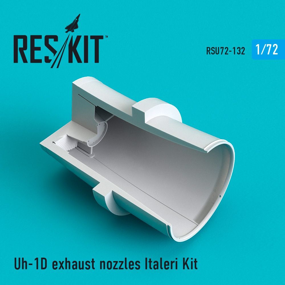 1:72 Bell UH-1D exhaust nozzles