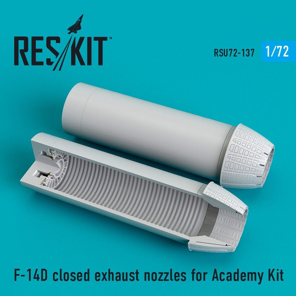 1:72 Grumman F-14D Tomcat closed exhaust nozzles