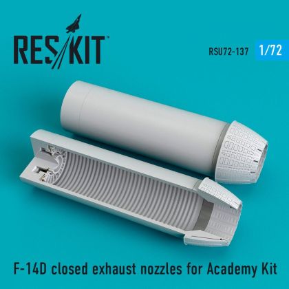 1:72 Grumman F-14D Tomcat closed exhaust nozzles