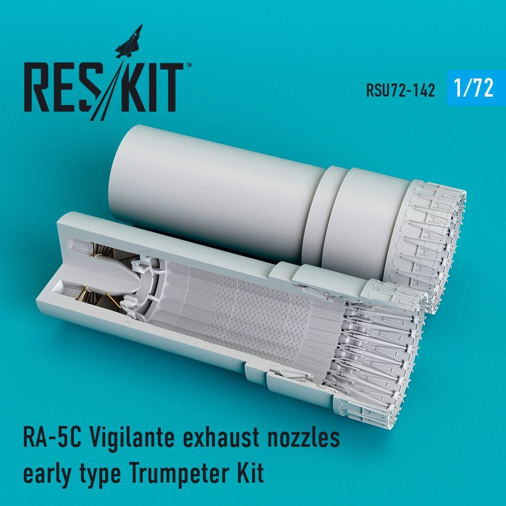 1:72 North-American RA-5C Vigilante exhaust nozzles early type