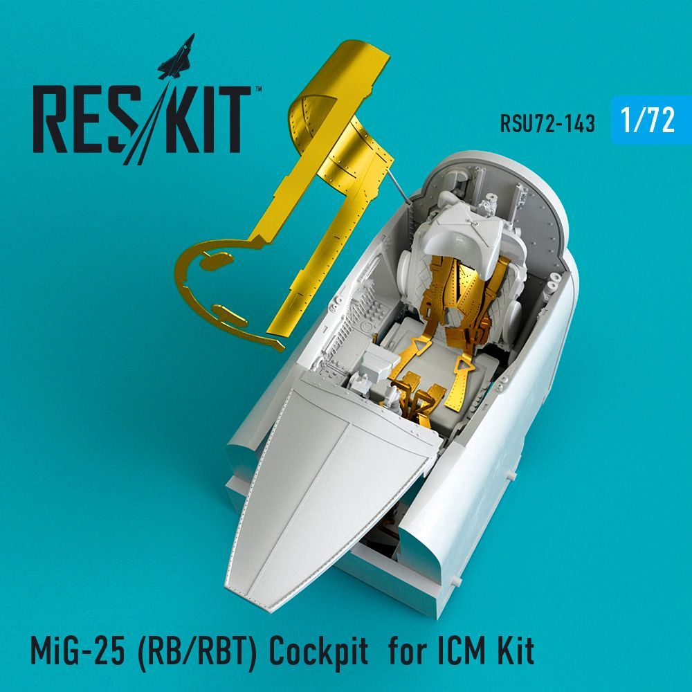 1:72 Mikoyan MiG-25RB/MiG-25RBT Cockpit