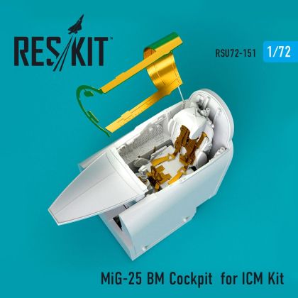 1:72 Mikoyan MiG-25BM Cockpit