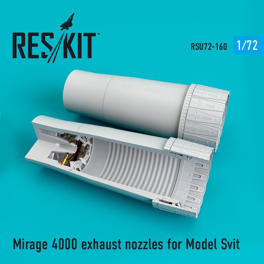1:72 Dassault Mirage 4000 exhaust nozzles
