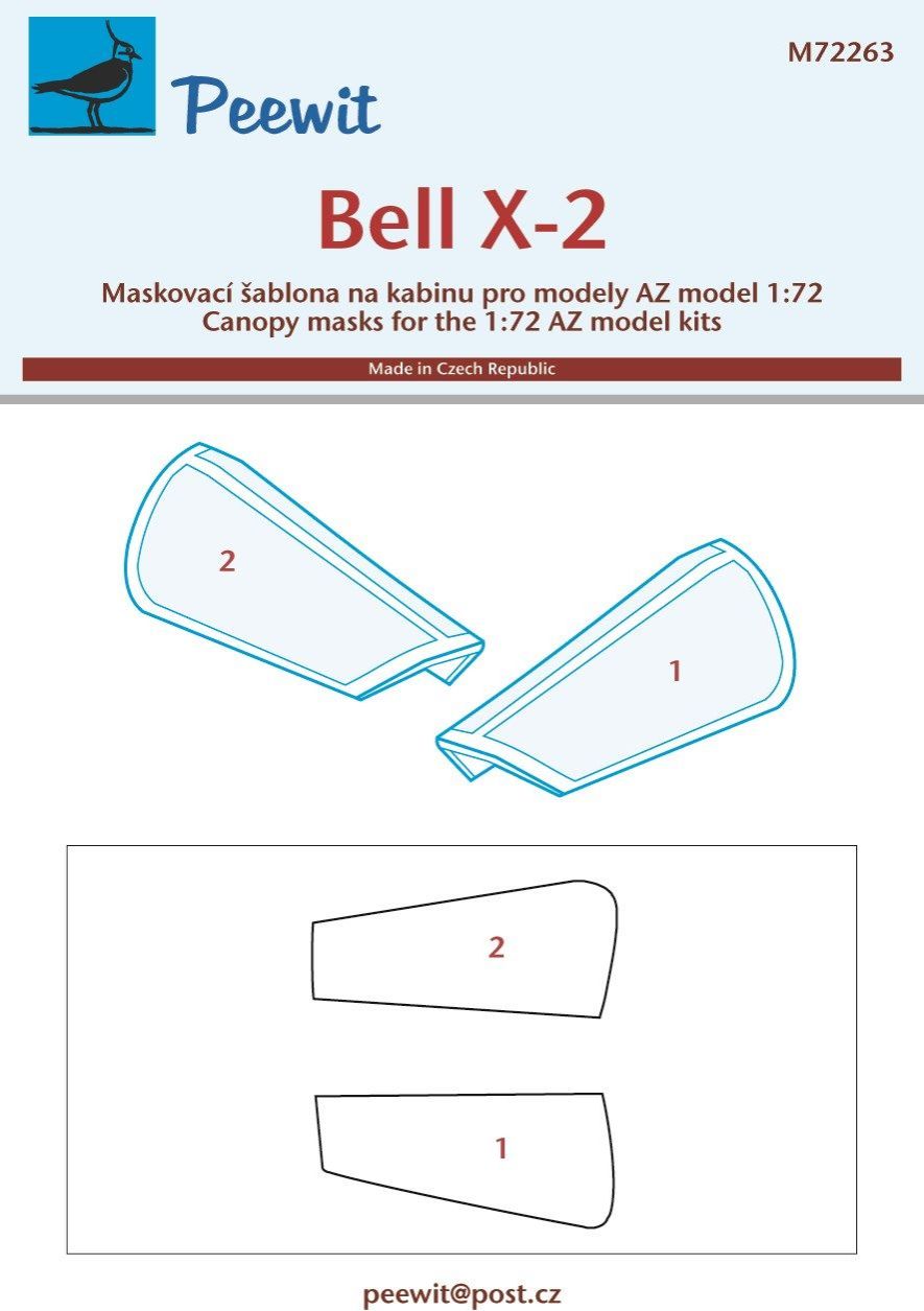1:72 Bell X-2