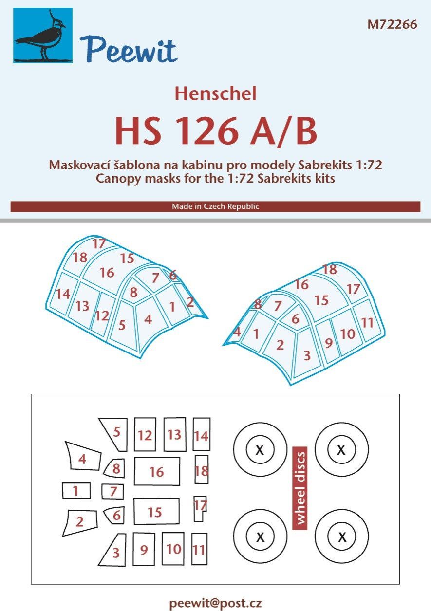 1:72 Henschel Hs-126A/B