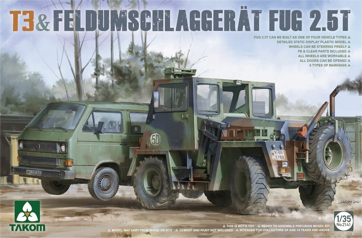1:35 T3 & Feldumschlaggerat Fug 2.5t