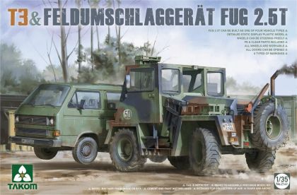 1:35 T3 & Feldumschlaggerat Fug 2.5t