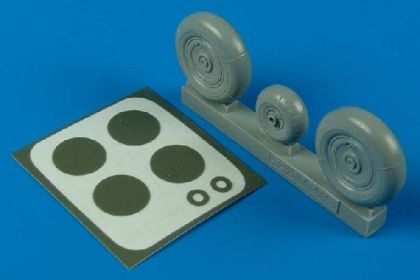 1:48 Mosquito wheels + paint mask