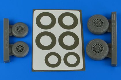 1:48 A-26B/C (B-26B/C) Invader wheels & paint masks early