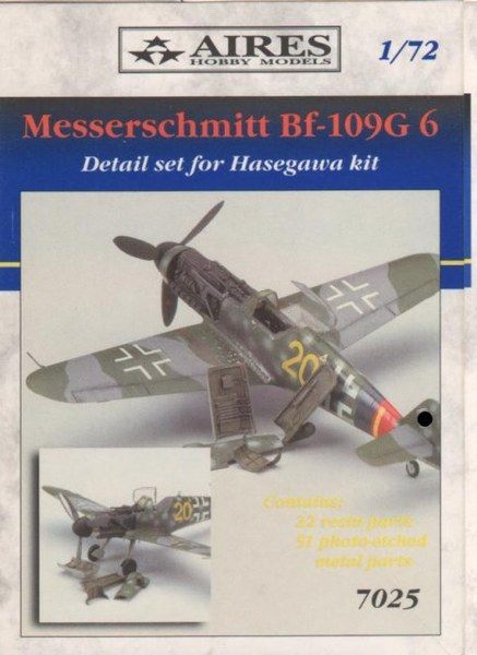 1:72 Messerschmitt Bf 109G-6 detail set