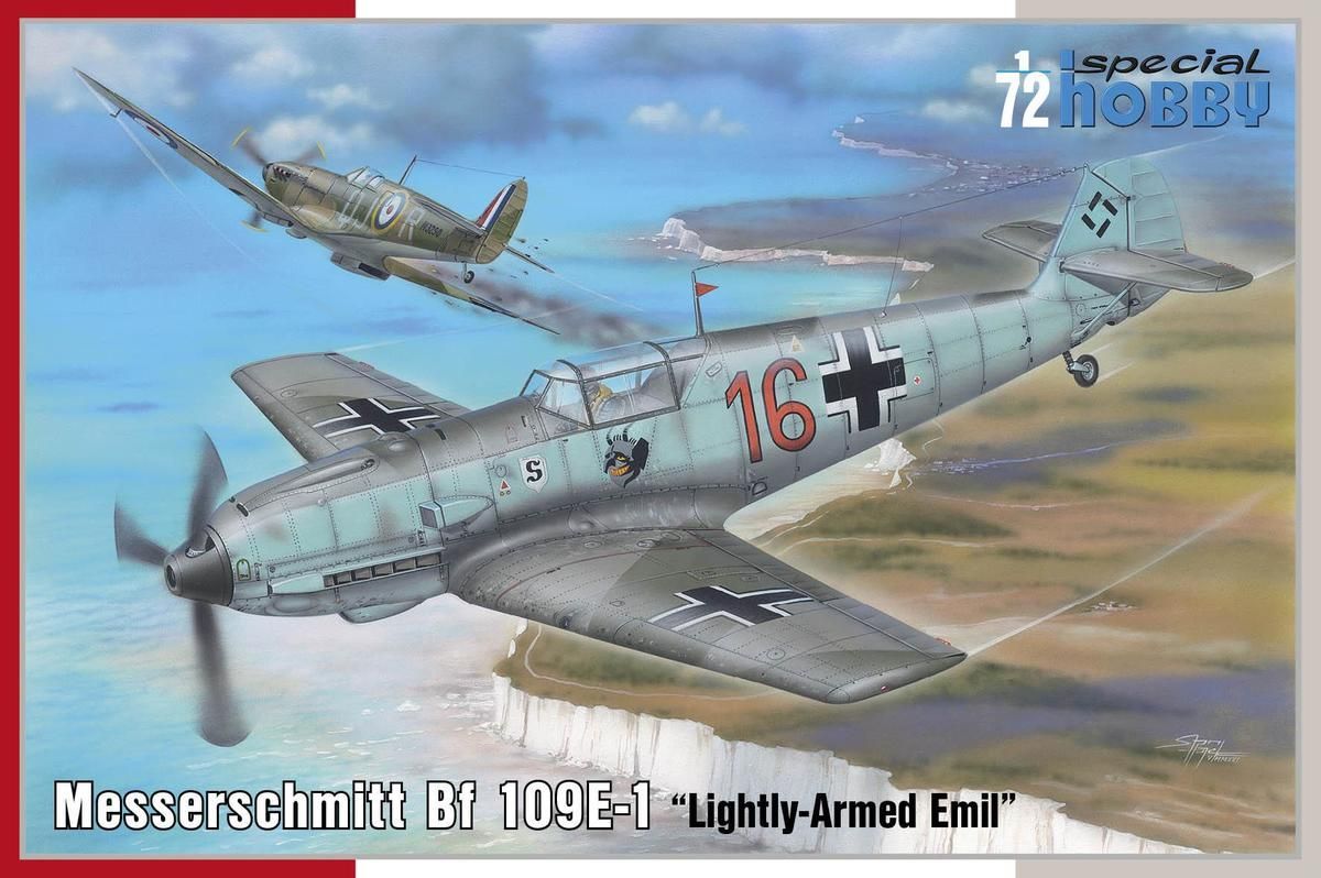 1:72 Messerschmitt Bf 109E-1 ‘Lightly-Armed Emil’
