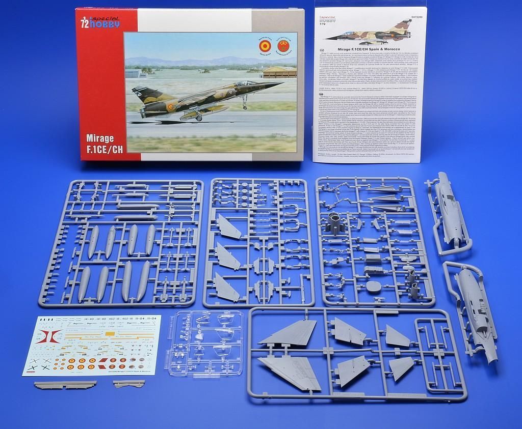 1:72 Mirage F.1 CE/CH